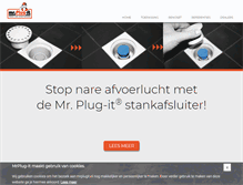 Tablet Screenshot of mrplug-it.nl